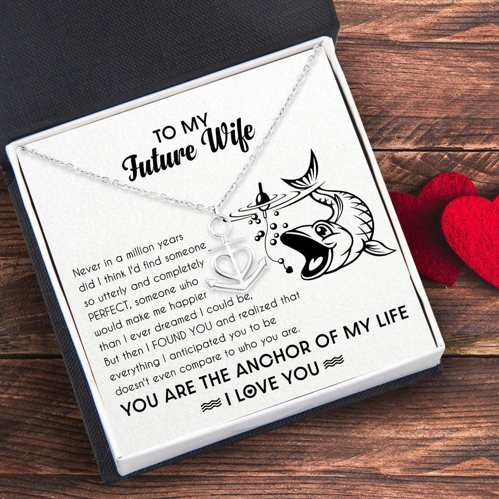 Hunter Necklace - To My Future Wife - I Love You More Than Hunting Sea -  Gifts Holder